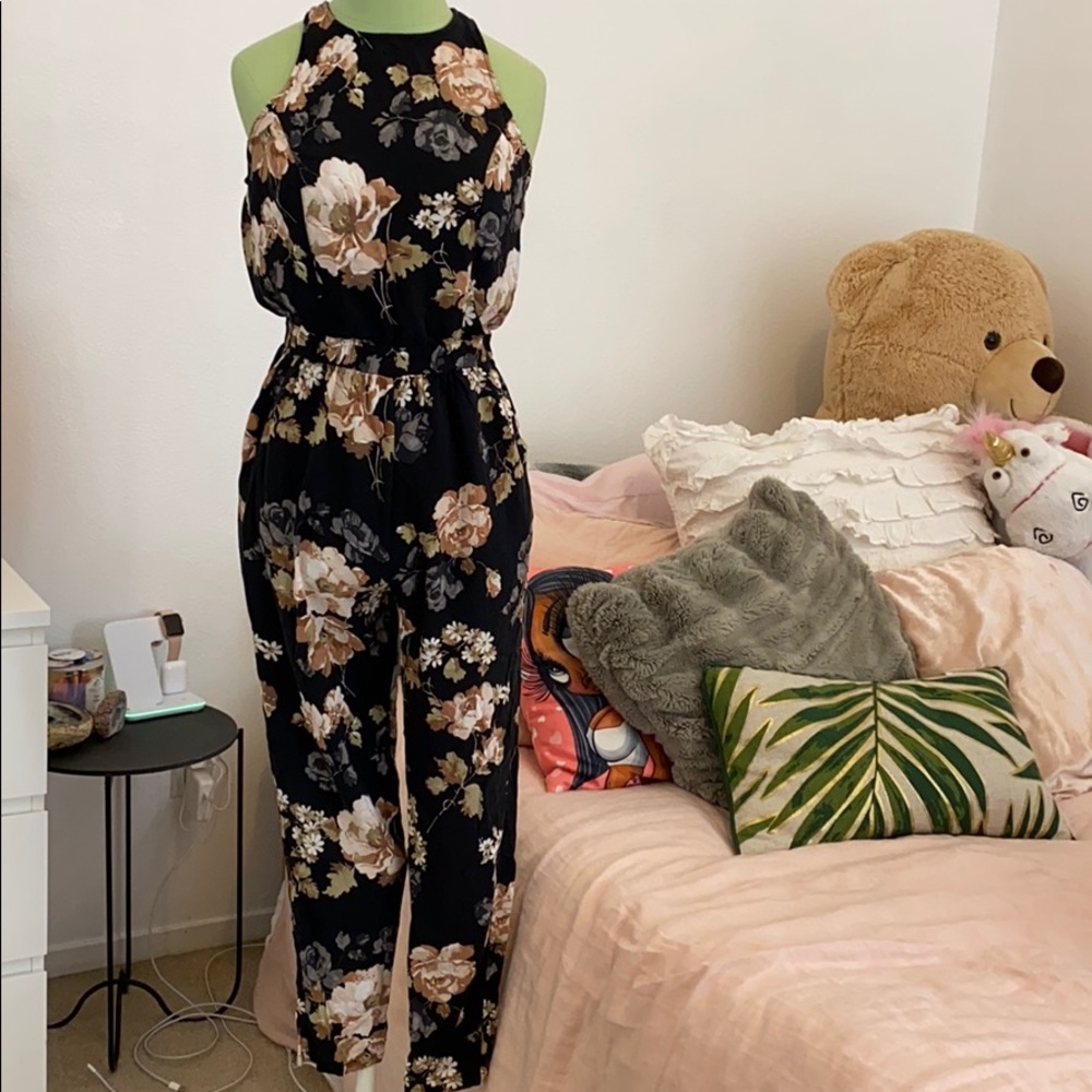 A & F Cropped Leg Romper